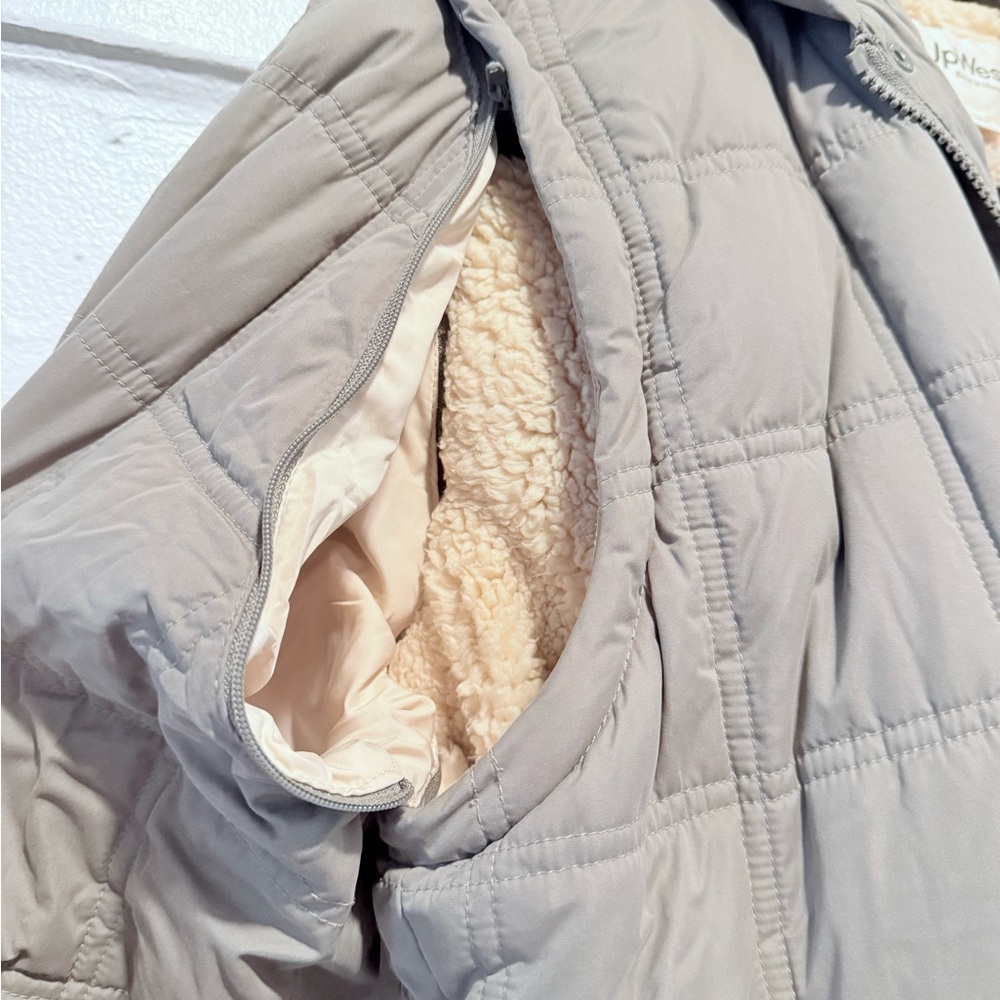 UpWest Convertible Sherpa-Lined Parka - ASH - Picture 5 of 10